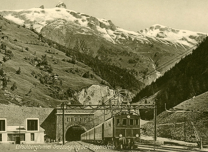 Der Lötschbergtunnel